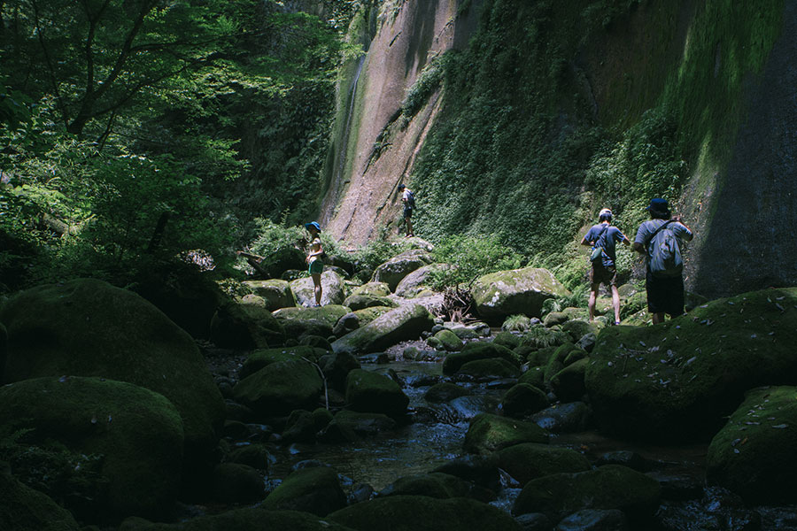 由布川峡谷キャニオニング1