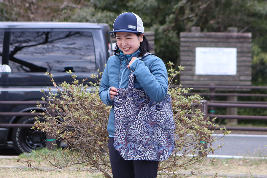 女子3位の方はトートバッグ