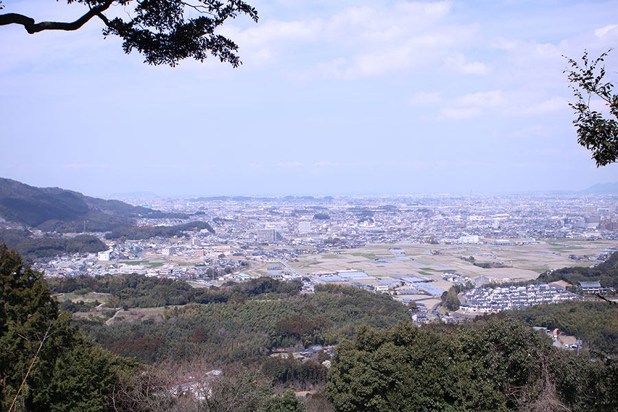 岩門城跡からの眺望