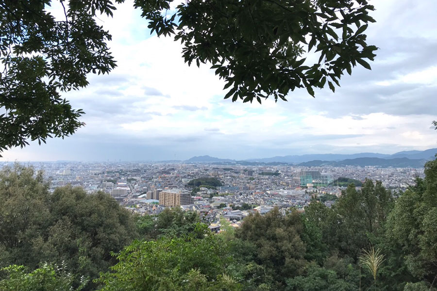 観音山からの眺望（東区方面）