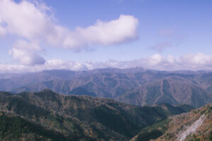 白岩山山頂からの眺望